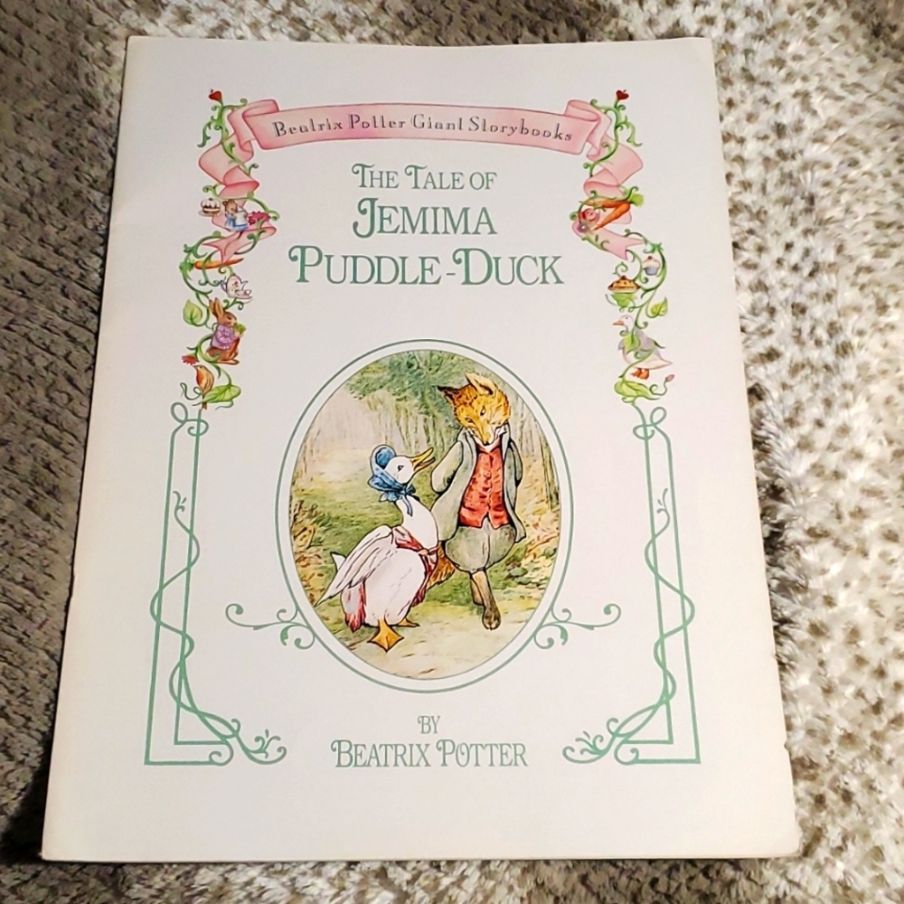 Beatrix Potter Giant Storybook "Tale of Jemma Puddle-Duck"